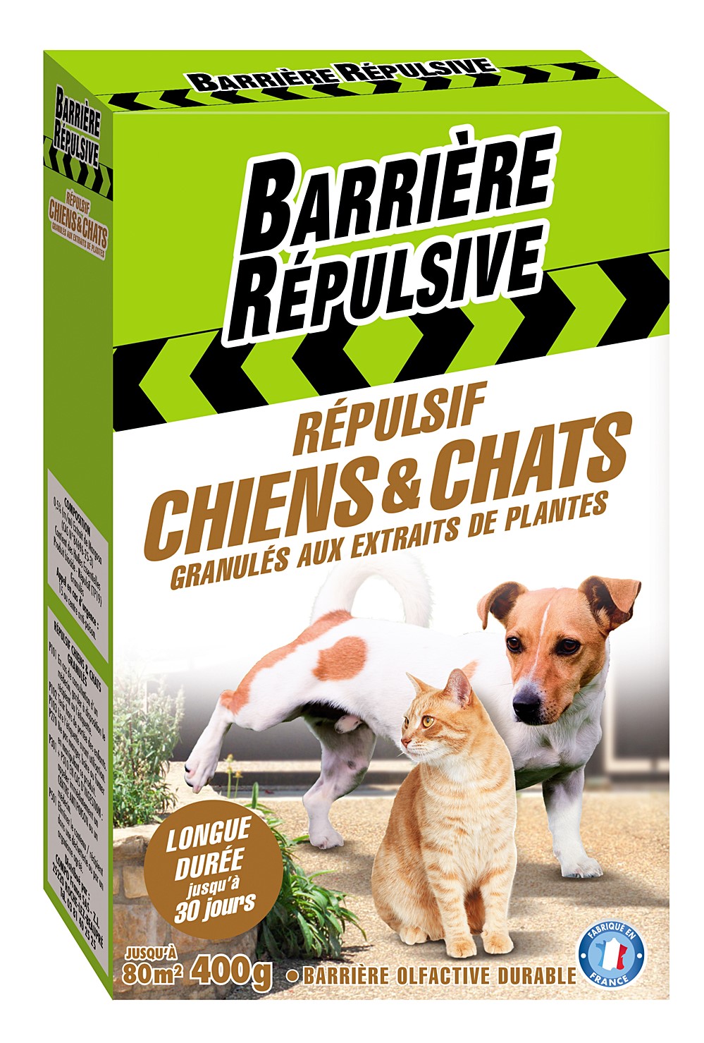 Répulsif Chiens et Chats - Granulés prêts à l'emploi 400gr