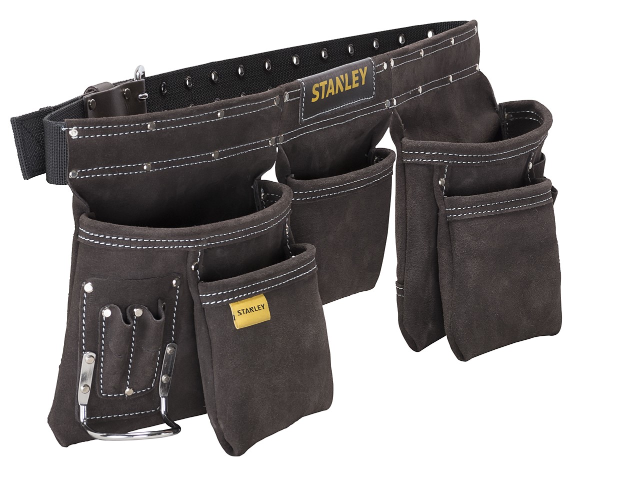 Porte-outils cuir double ceinture