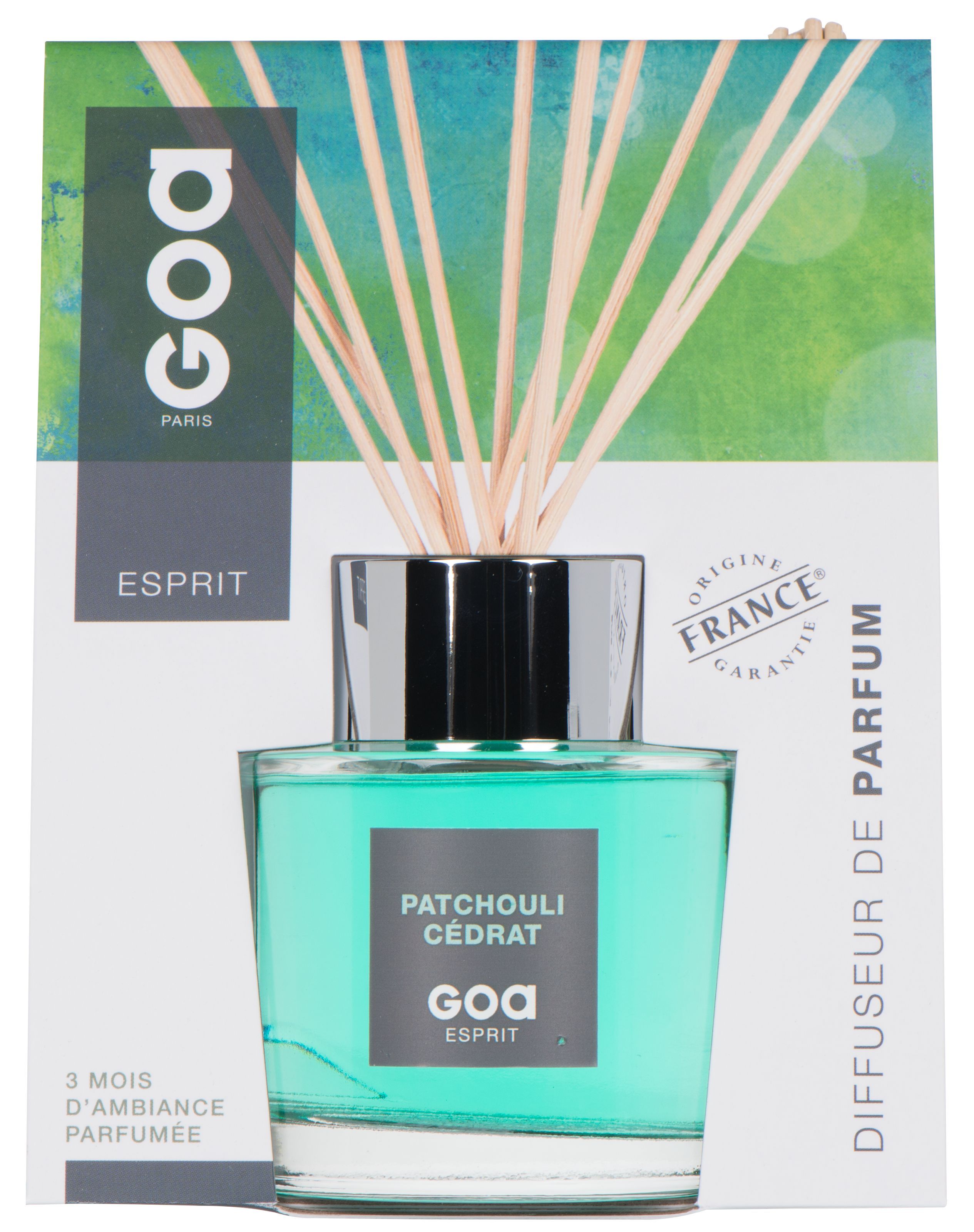 Goatier esprit 200ml patchouli cedrat