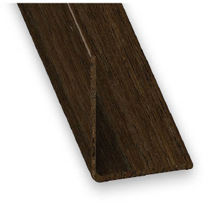 Corniere pvc wenge 20x20mm 1m