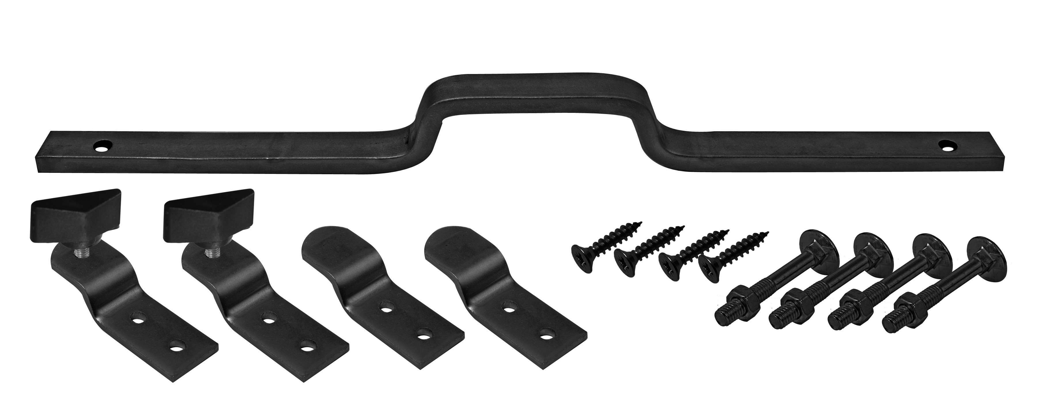 Barre secur. 410mm (kit complet) noir