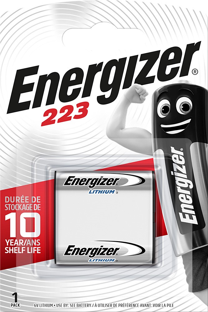 Pile lithium 223ap / crp2 energizer