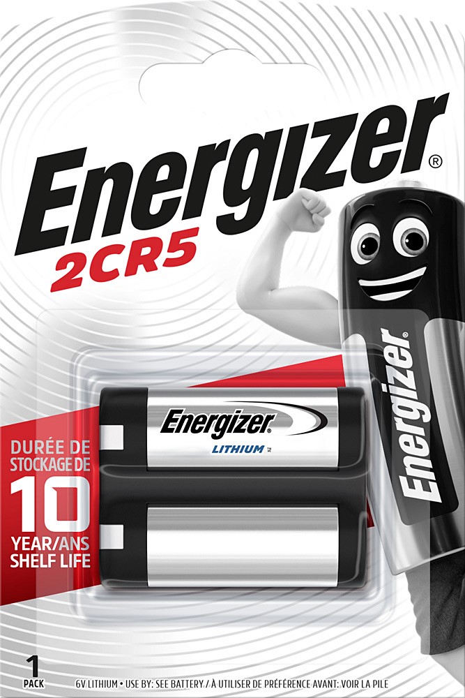 Pile lithium 2cr5 / 245 energizer