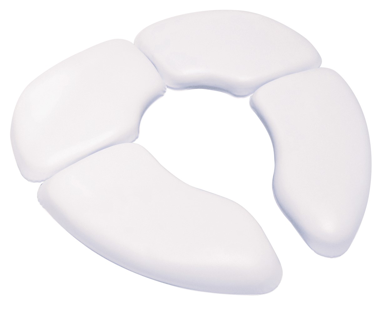 Reducteur Toilette Pliant PVC Blanc