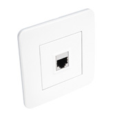 Prise rj45 casual blanc