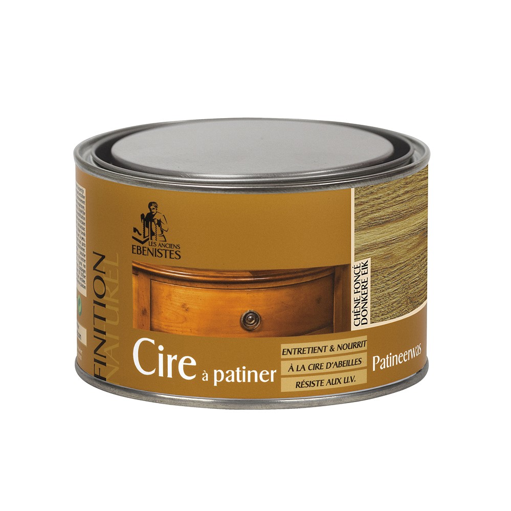 Cire à patiner chêne foncé 300ml