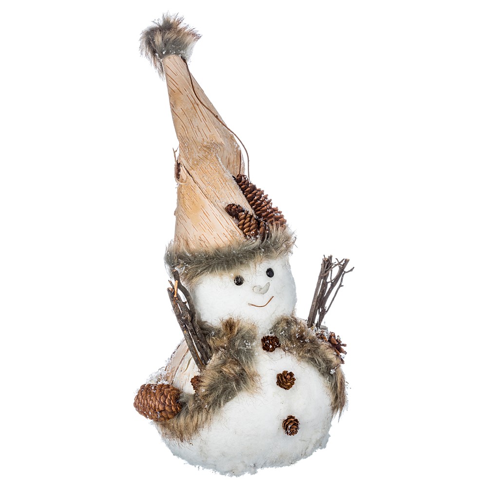 Bonhomme de neige polyfoam 32cm