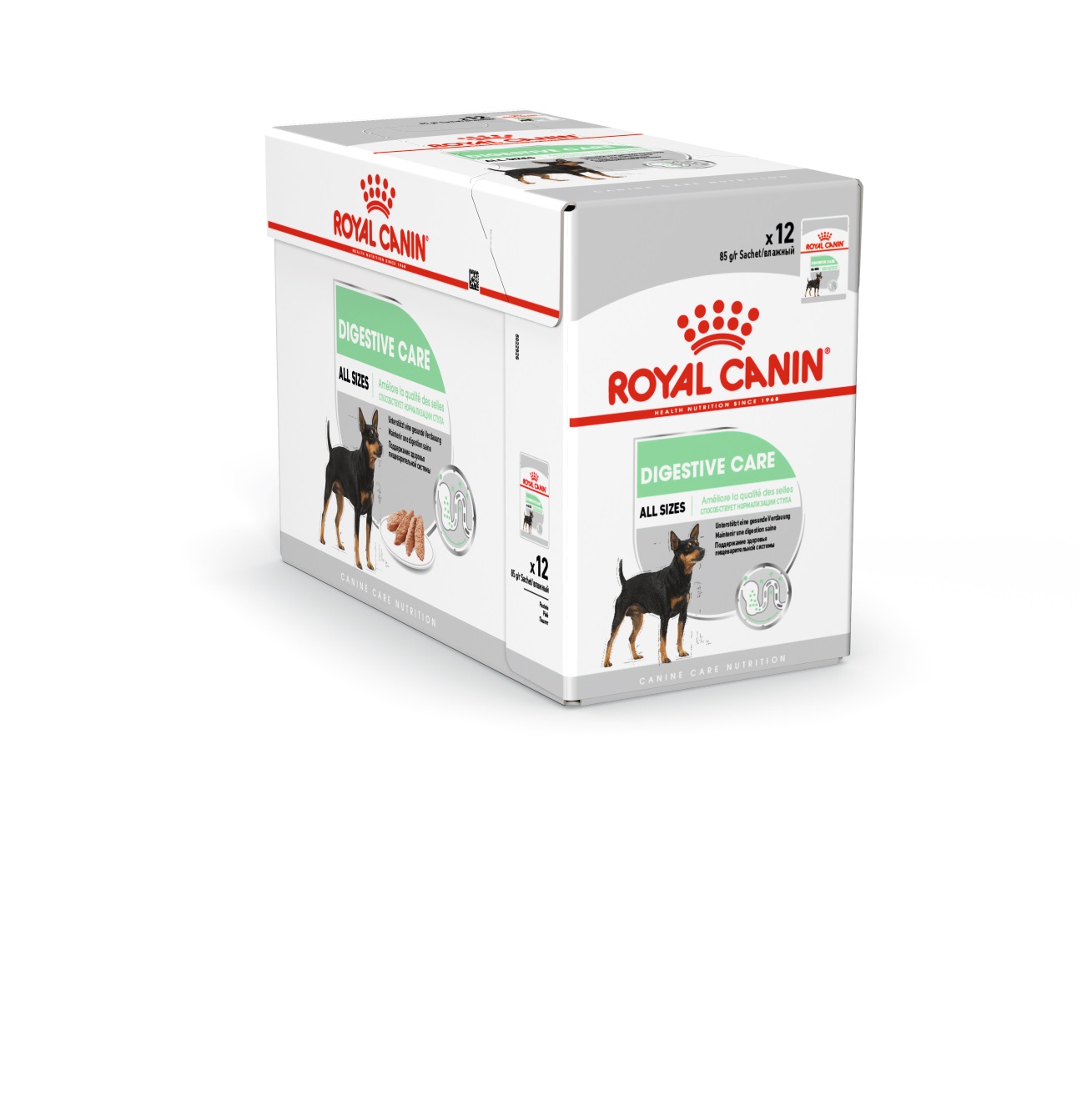 Pâtées Chien Digestive Care Mousse 12x85gr - ROYAL CANIN