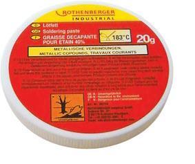 Graisse decapante 20g pour etain