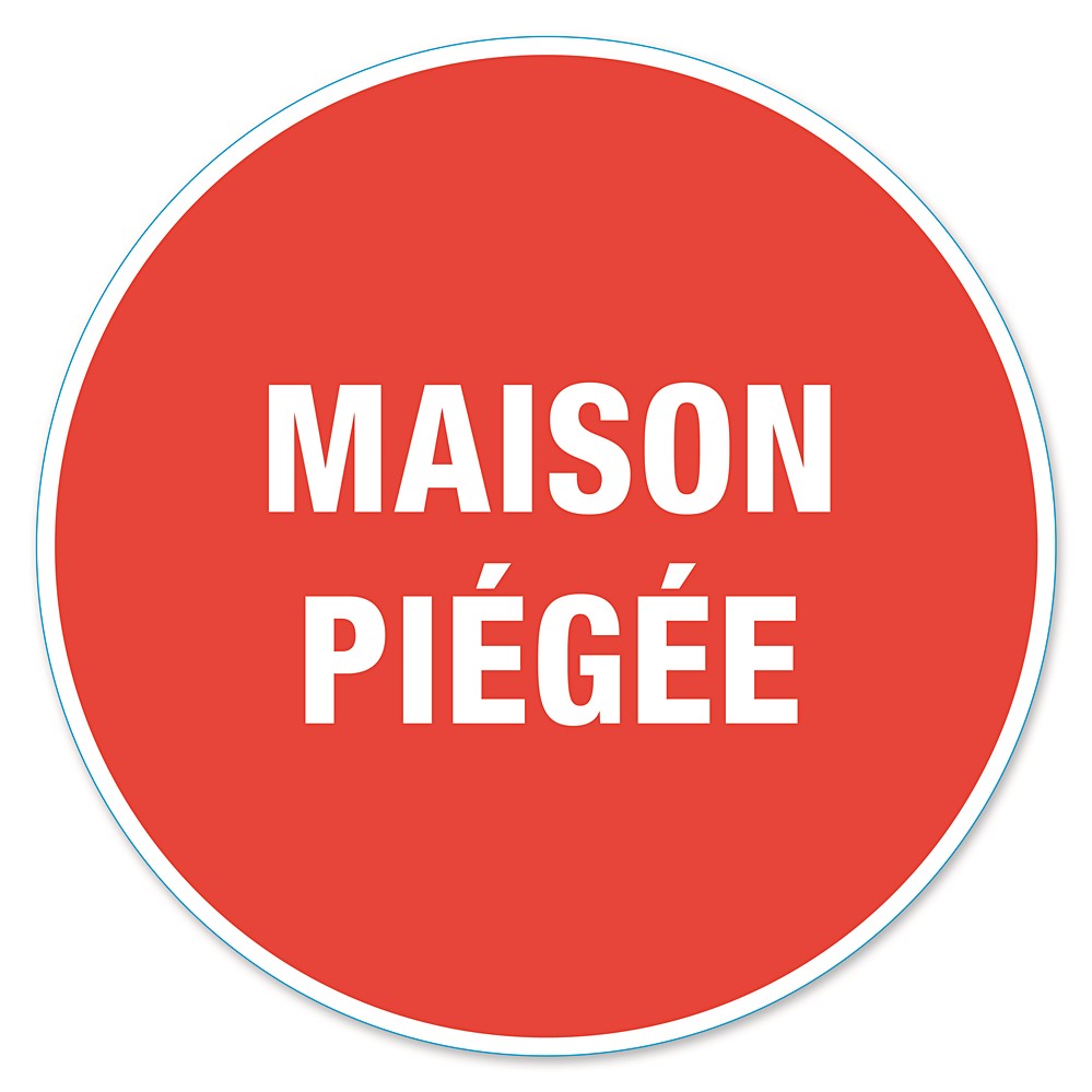 Disque 170mm maison piegee