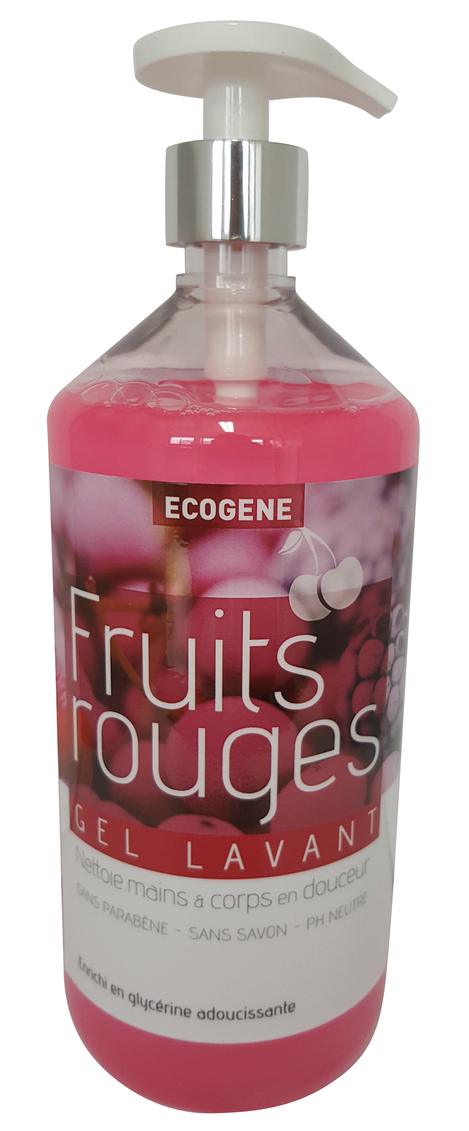 Gel lavant de toulouse fruits rouges 