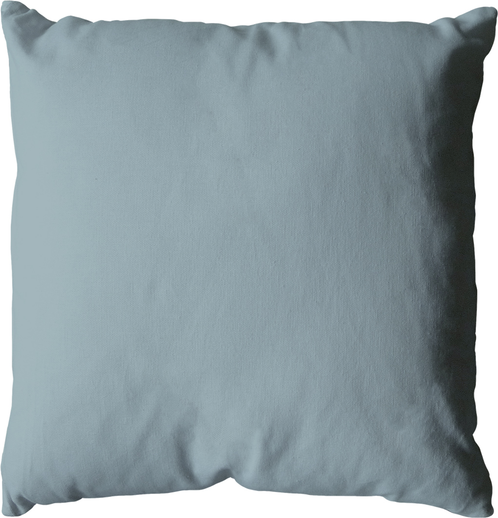 Coussin bleu gris 40x40cm