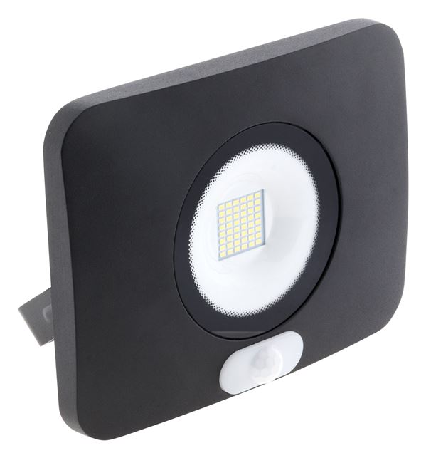 Projecteur led etanche 50w avec detecteur noir