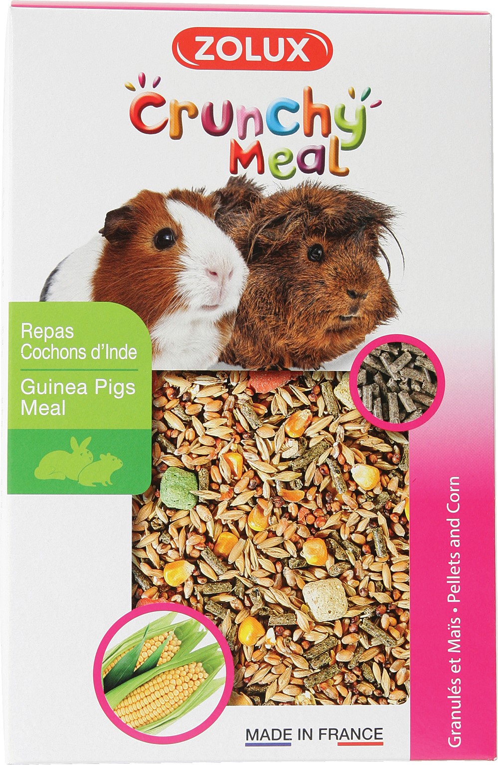 Mélange crunchy meal cochon inde 800 g