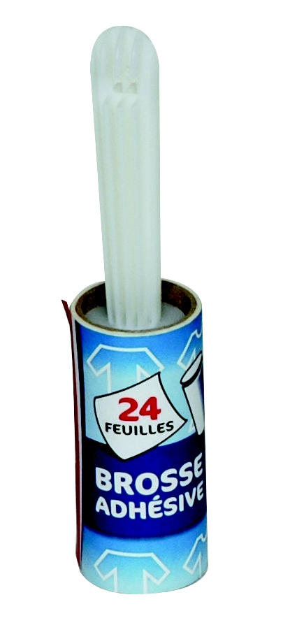 Brosse adhesive 24 feuilles