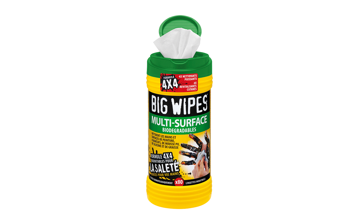 Lingette x80 big wipes multi surface