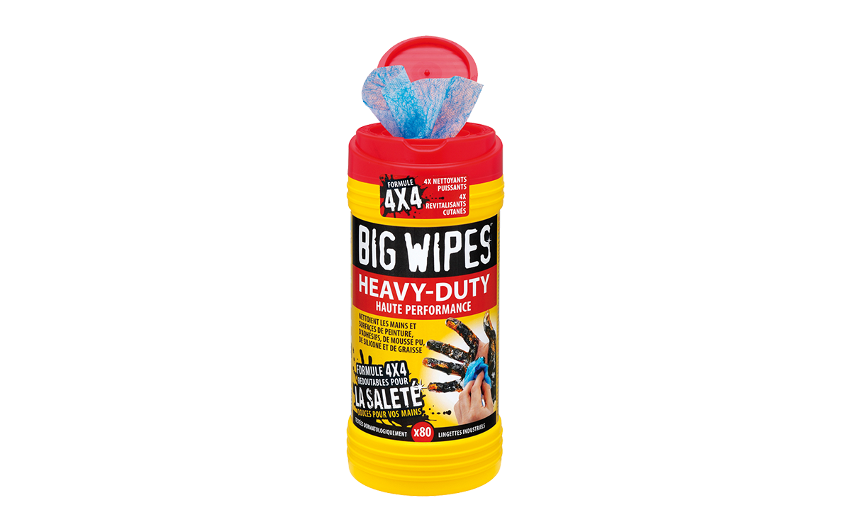 Lingette x80 bigwipes heavy duty