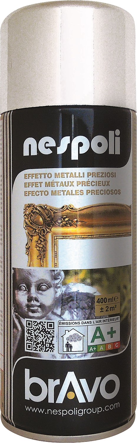 Aérosol peinture professionnelle or antique