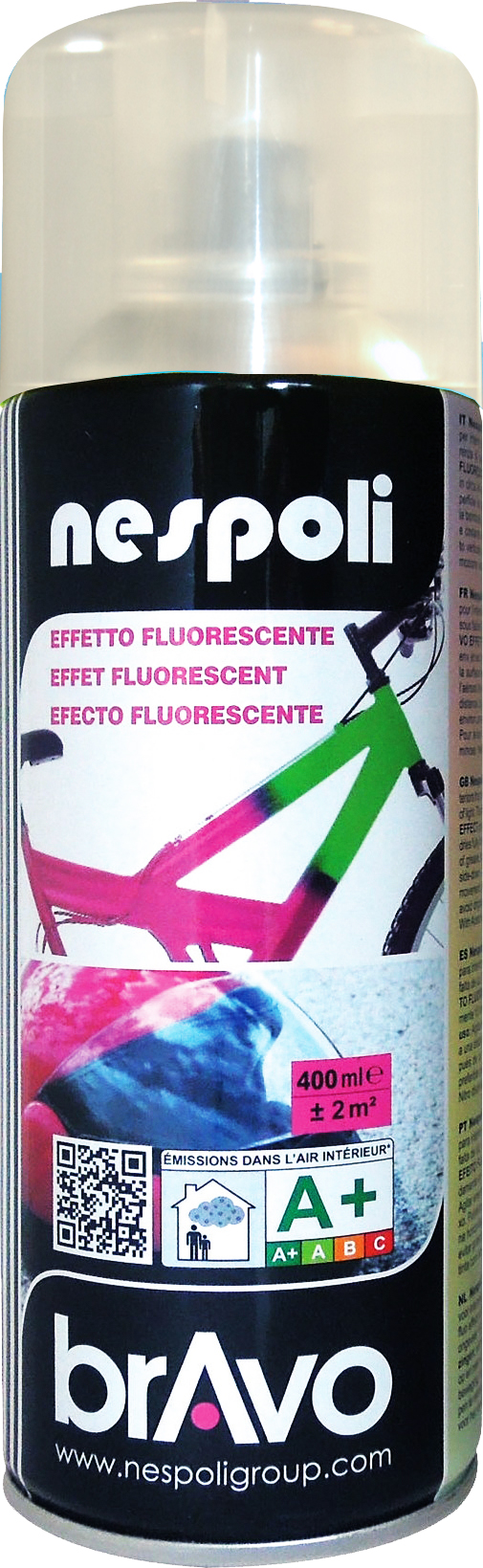 Aérosol peinture professionnelle sous-couche pour fluo.