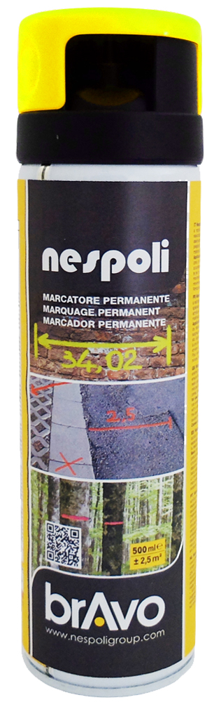 Aérosol.traceur de chantier blanc 500 ml