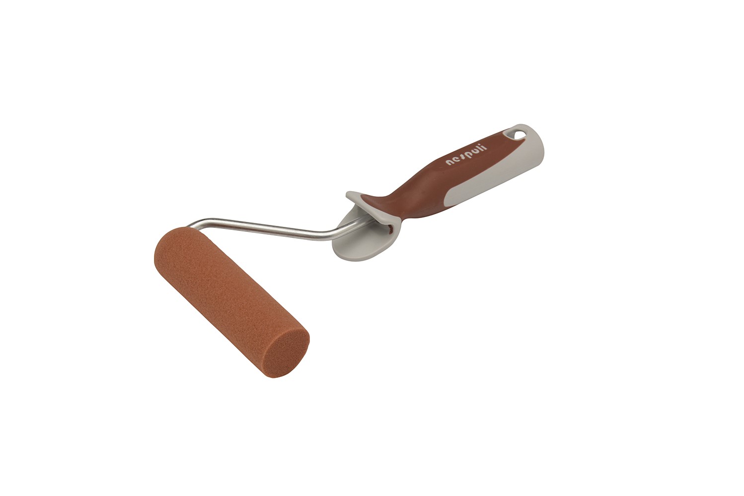 Rouleau vernis mousse micro cratere marron 110 mm