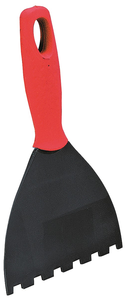 Spatule à colle polyamide 12 cm dents moyennes carrées