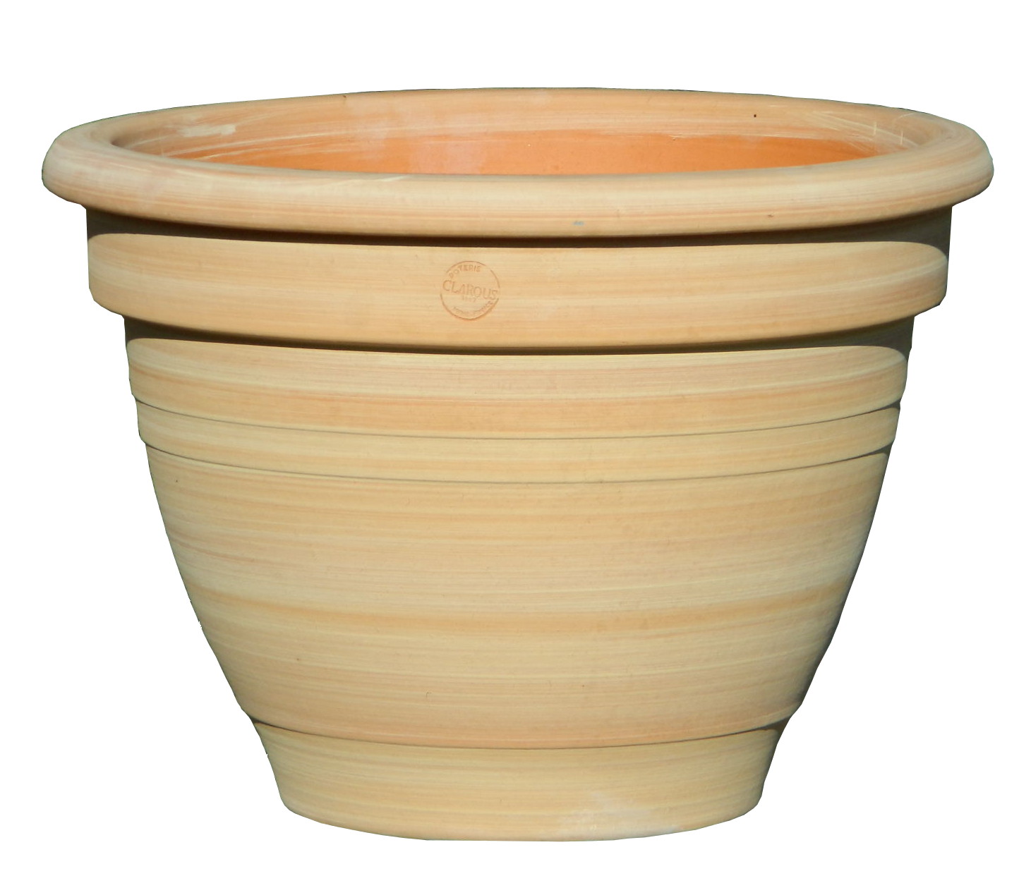 Vase campana 42 cm patine