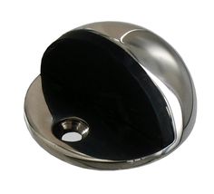 Butée porte demi-lune inox poli à visser ø44 H.23mm - VYNEX