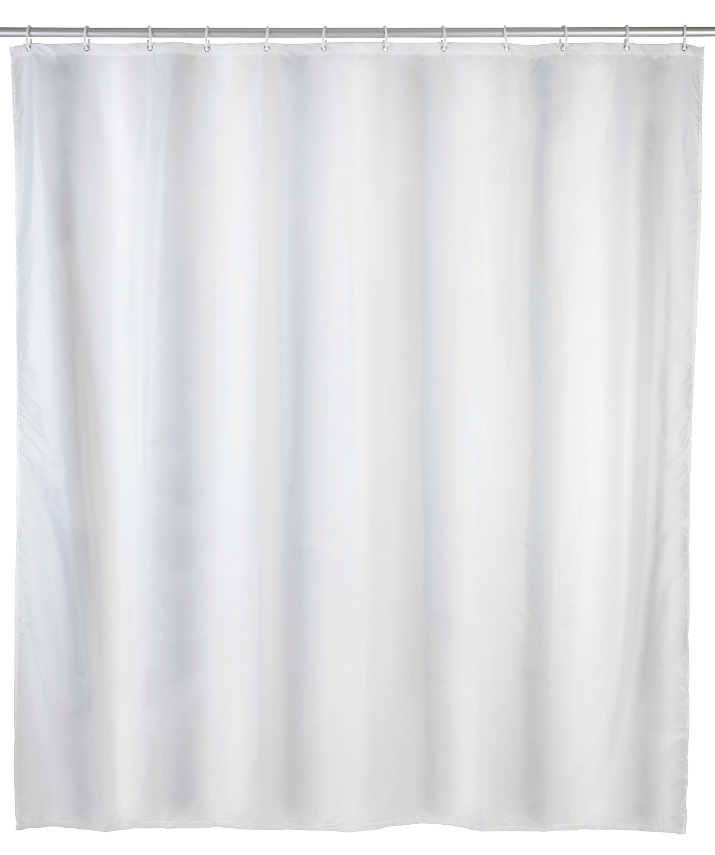 Rideau de douche 180x200 blanc polyester