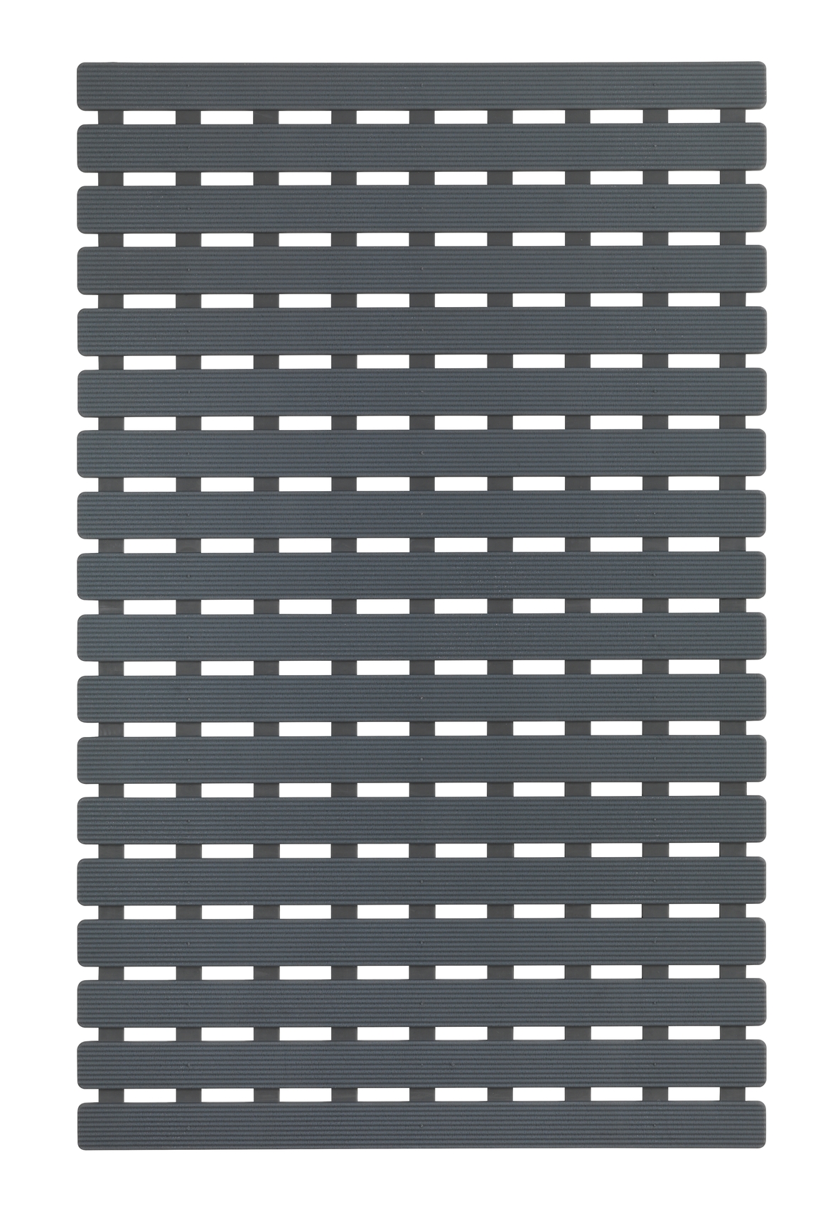 Tapis de bain arinos gris 63x40 cm