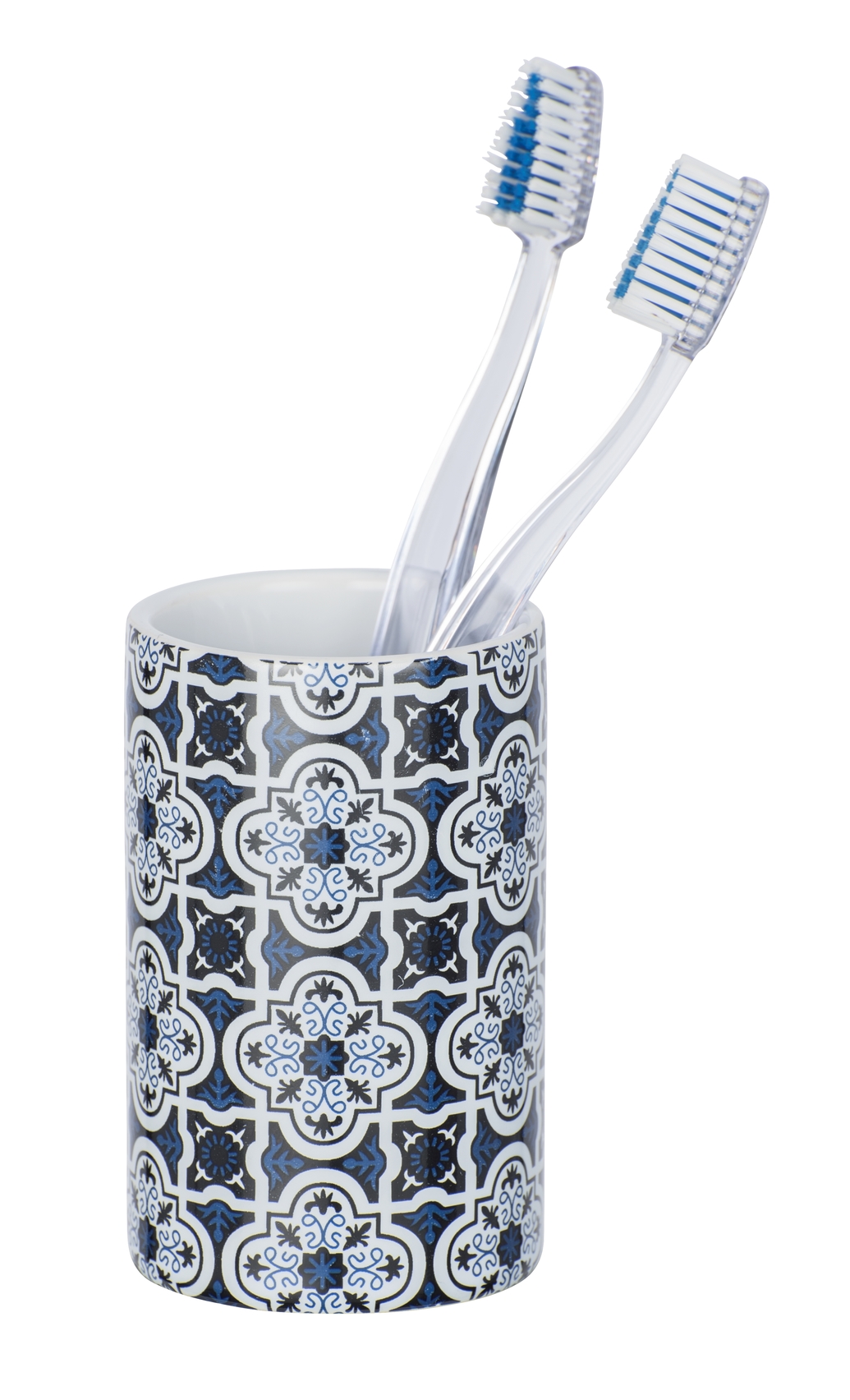 Gobelet brosse à dents Murcia céramique bleu -WENKO
