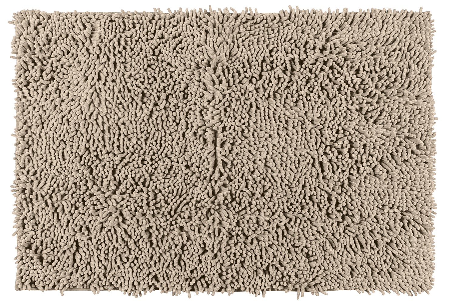 Tapis de bain chenille 50x80 sable