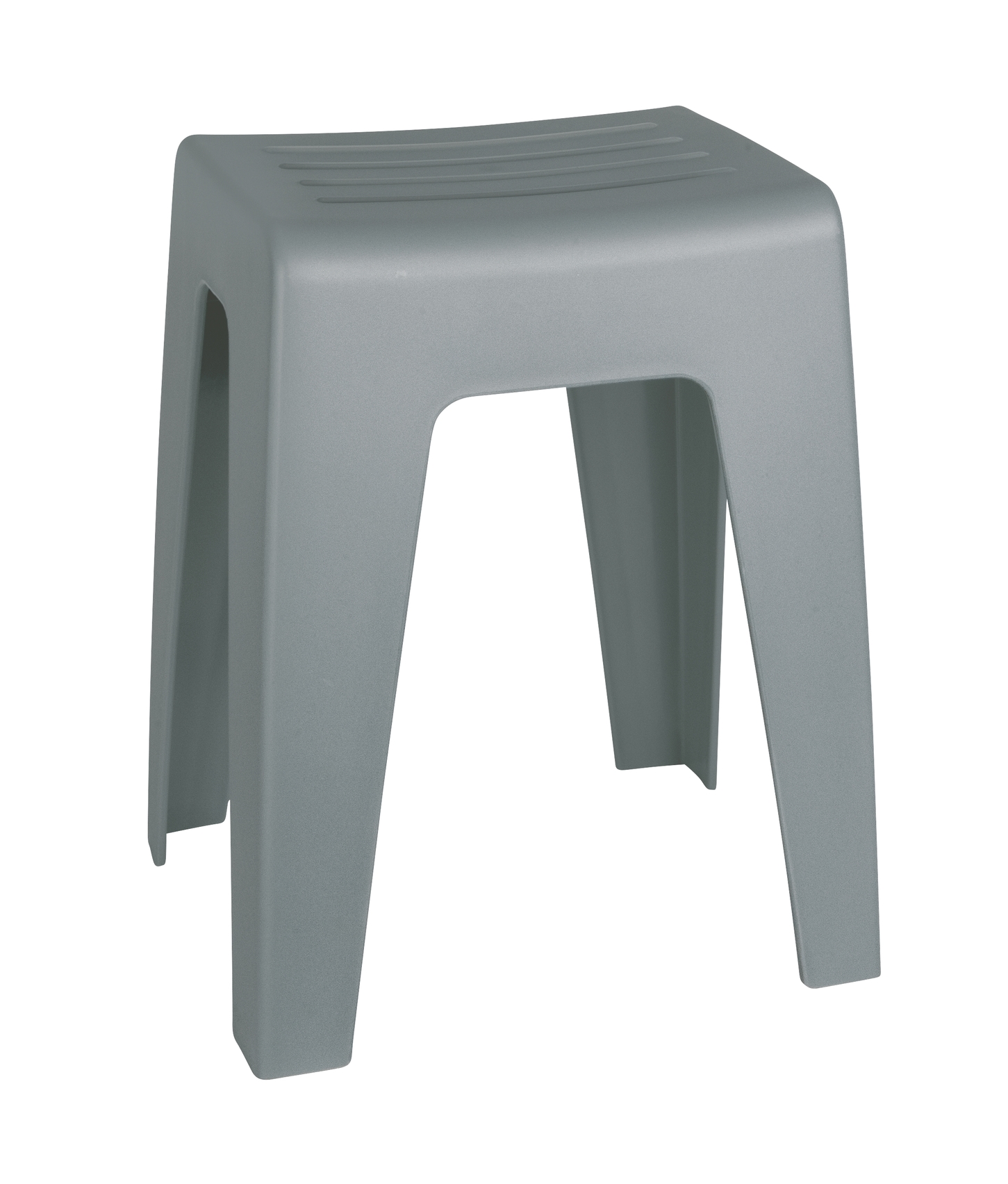 Tabouret salle de bain kumba gris