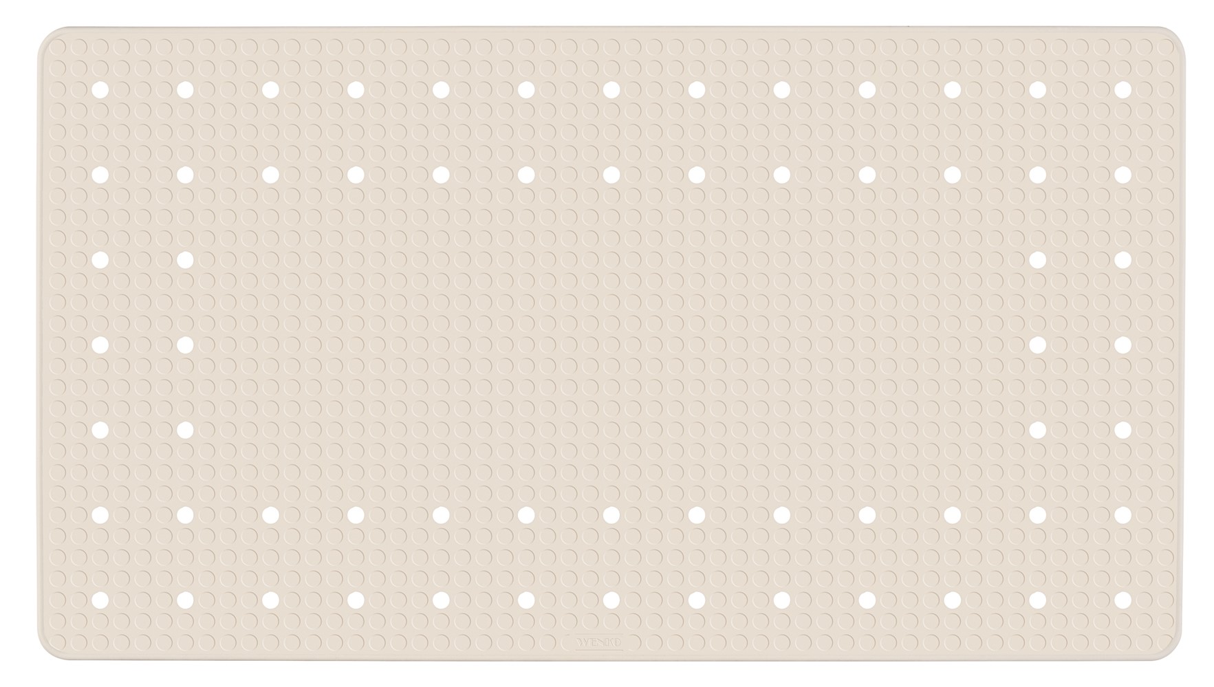 Tapis de bain mirasol 69x39 cm beige