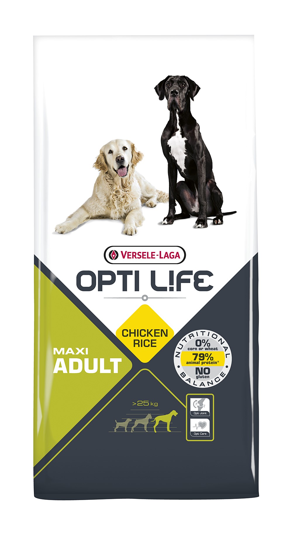 Aliment chien opti life adult maxi 12,5kg