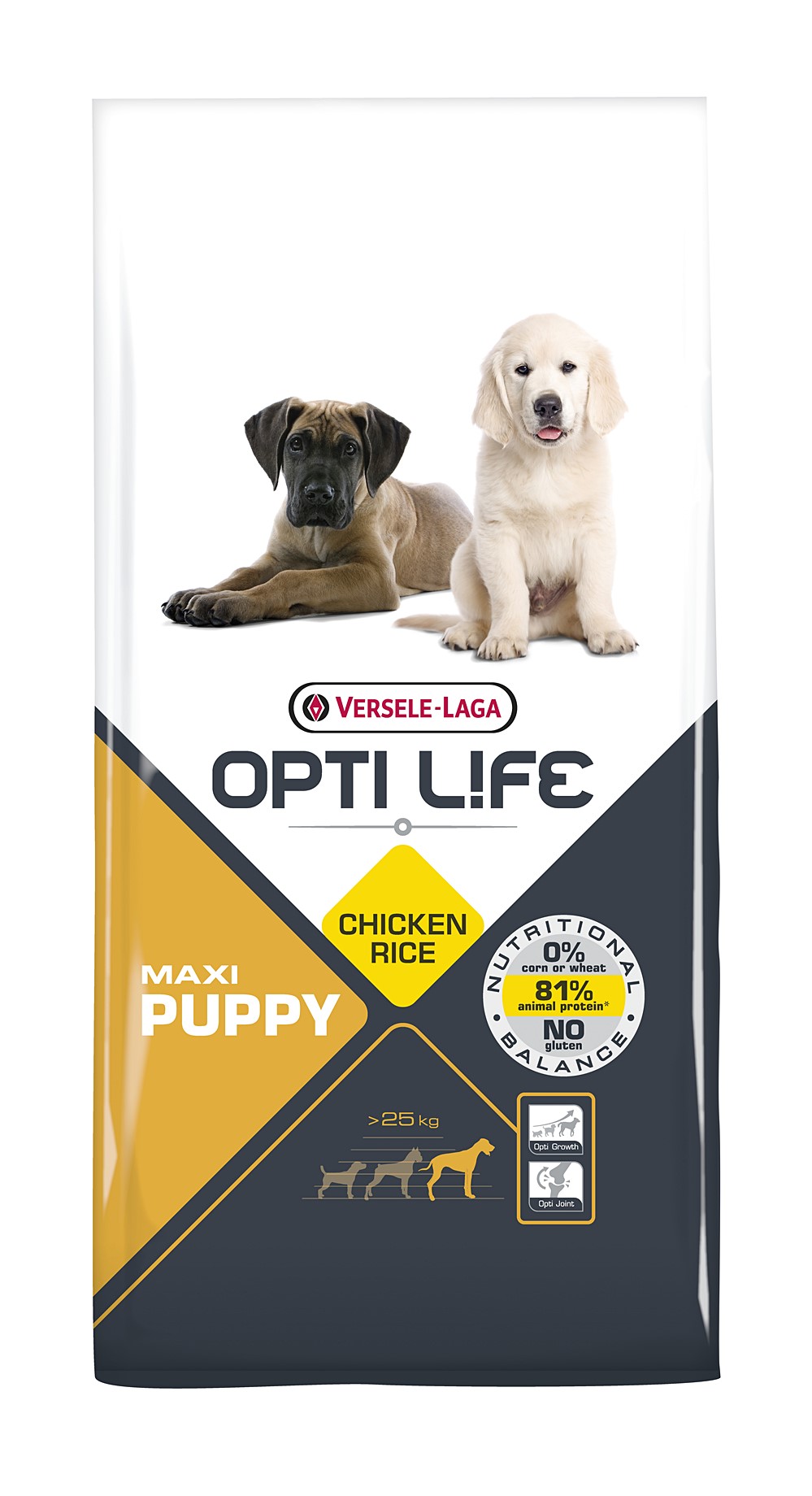 Aliment chien opti life puppy maxi 12,5kg