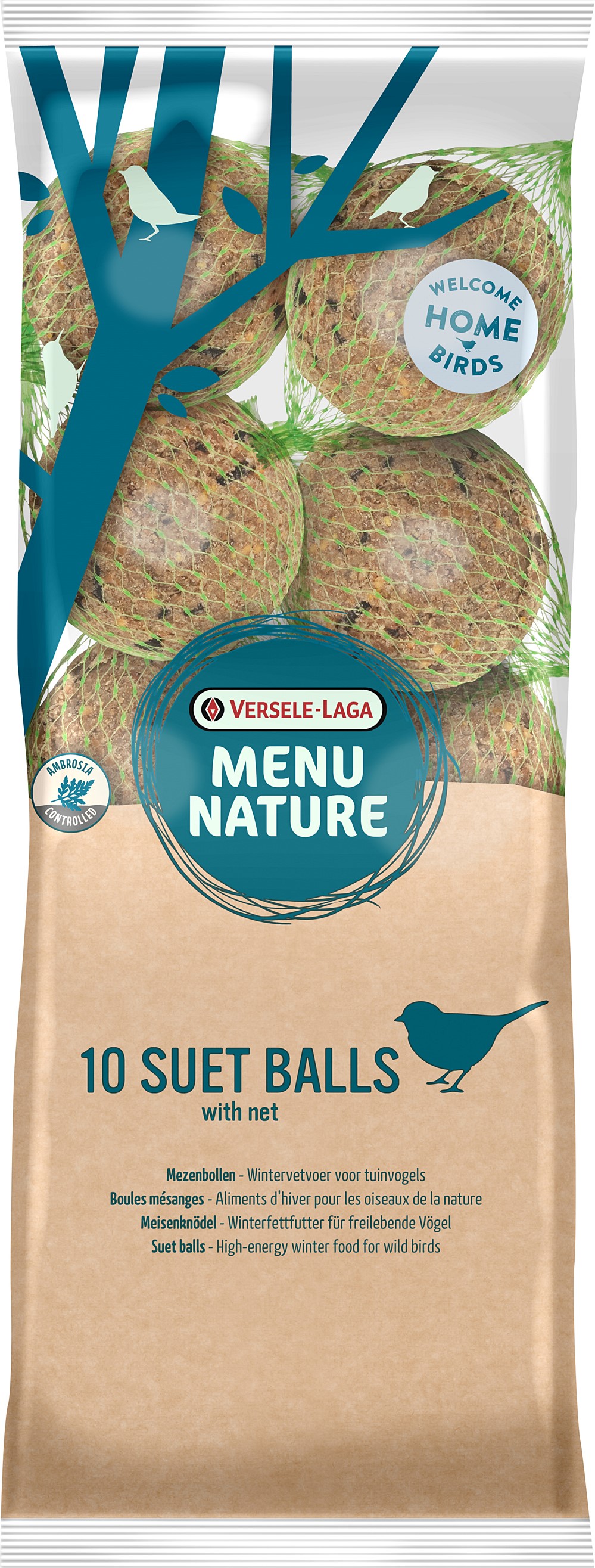 Aliment menu nature 10 suet balls 900g