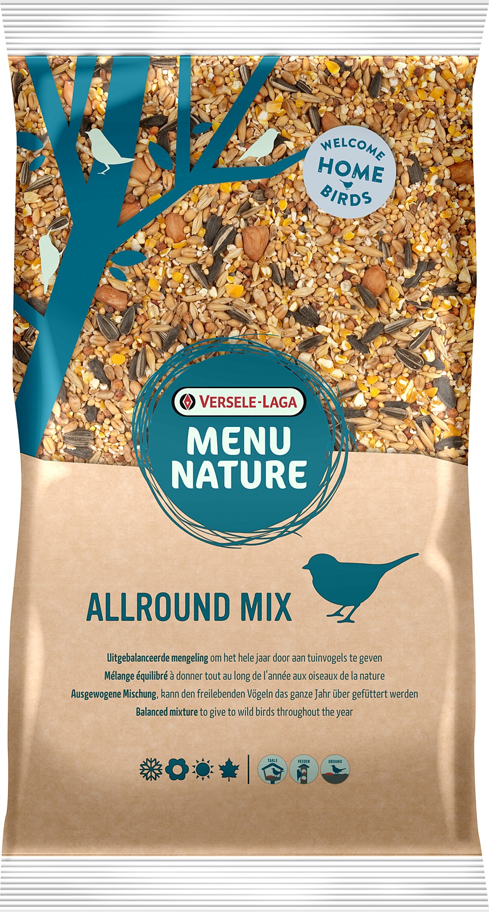 Aliment menu nature allround mix 2,5kg