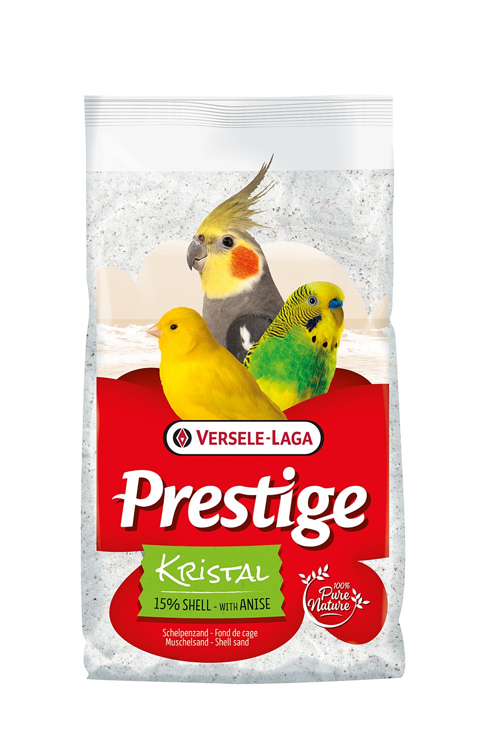 Oiseau prestige fond de cage kristal blanc 25kg