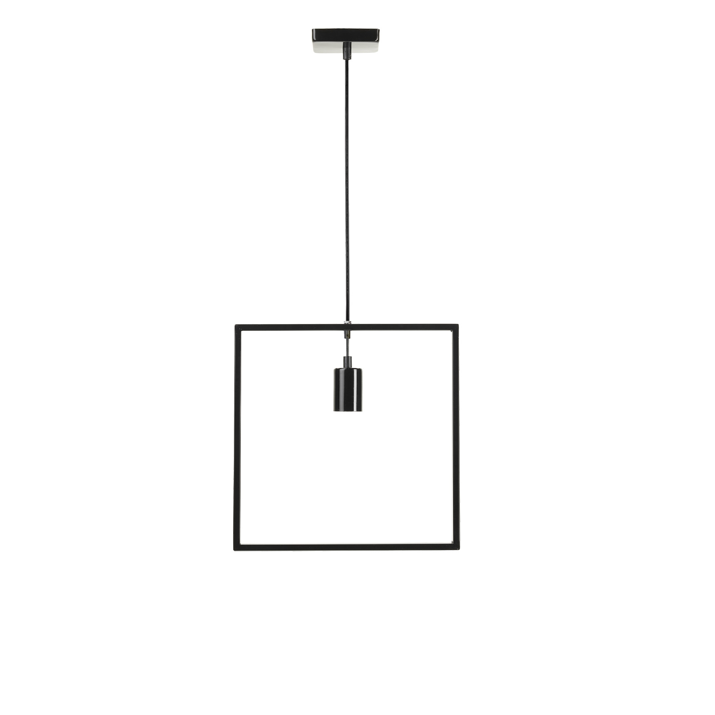 Suspension silouett noire l33 h33 p2