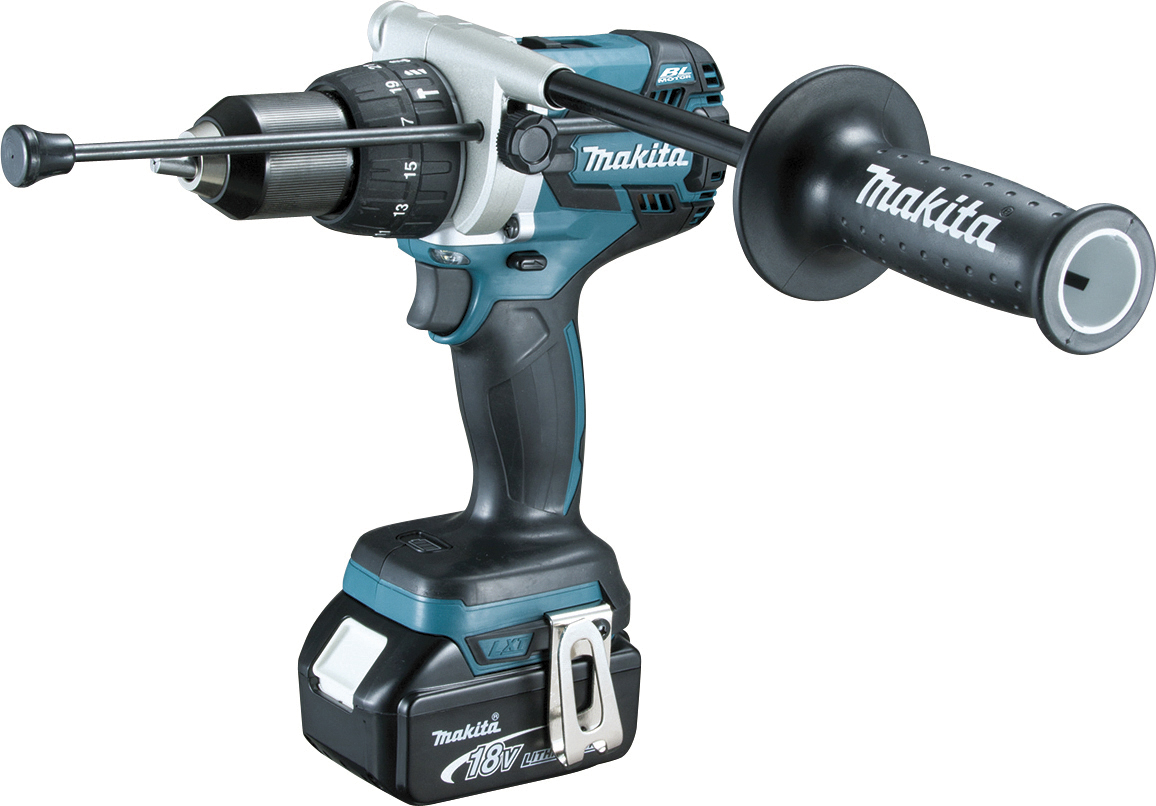 Perçeuse visseuse à percussion 18V lion 5Ah Ø13mm - MAKITA