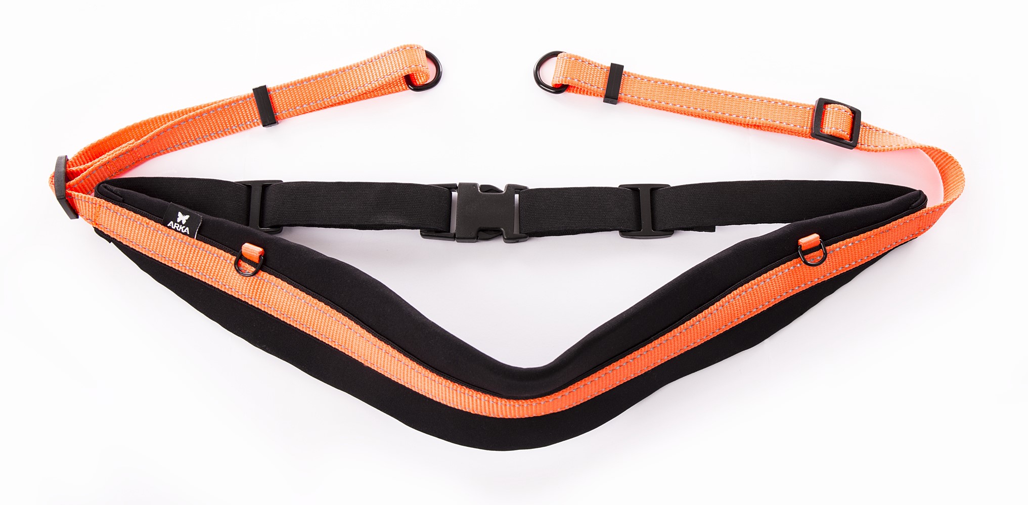 Ceinture running pro+ orange fluo