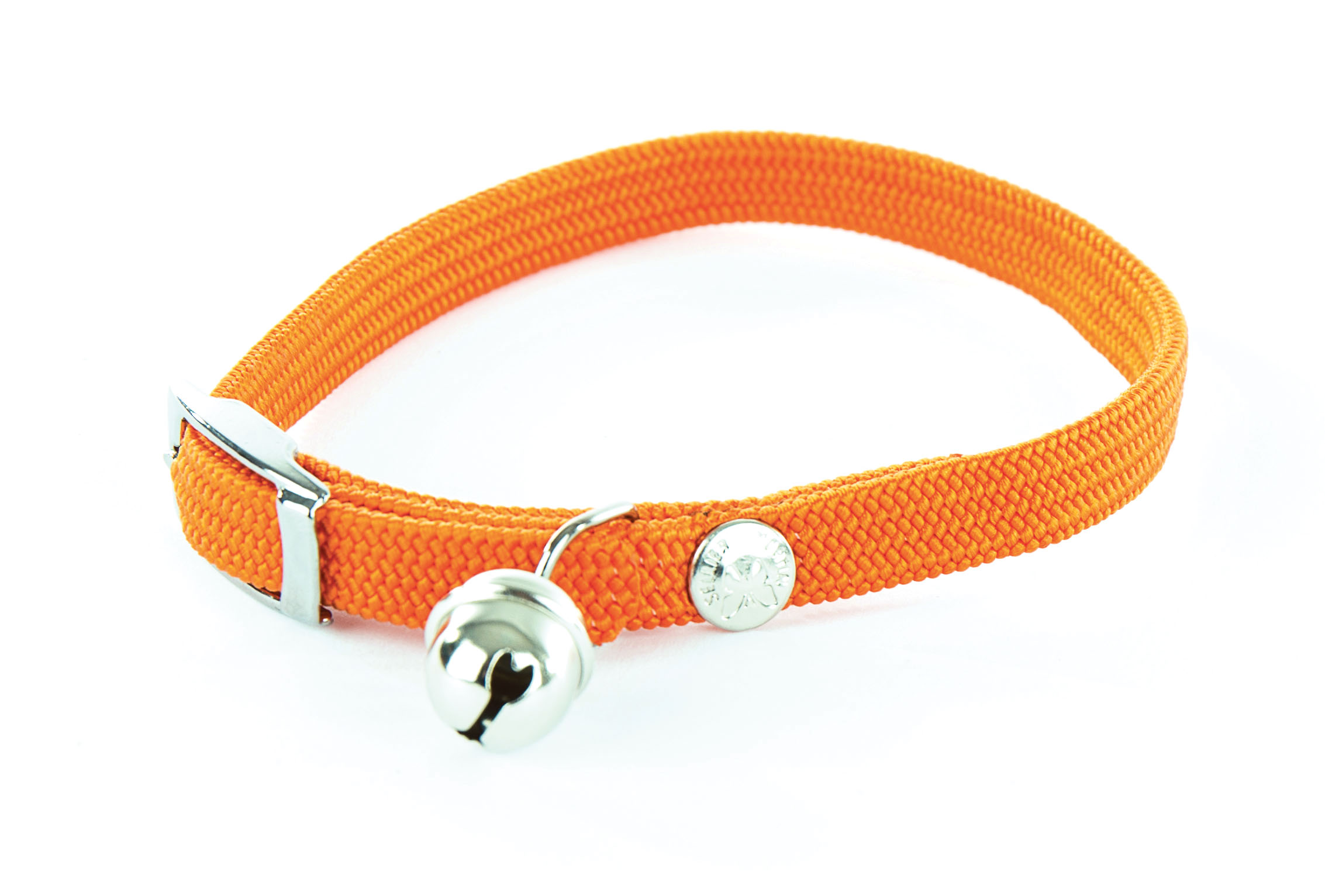 Collier chat nylon el 10/30 orange