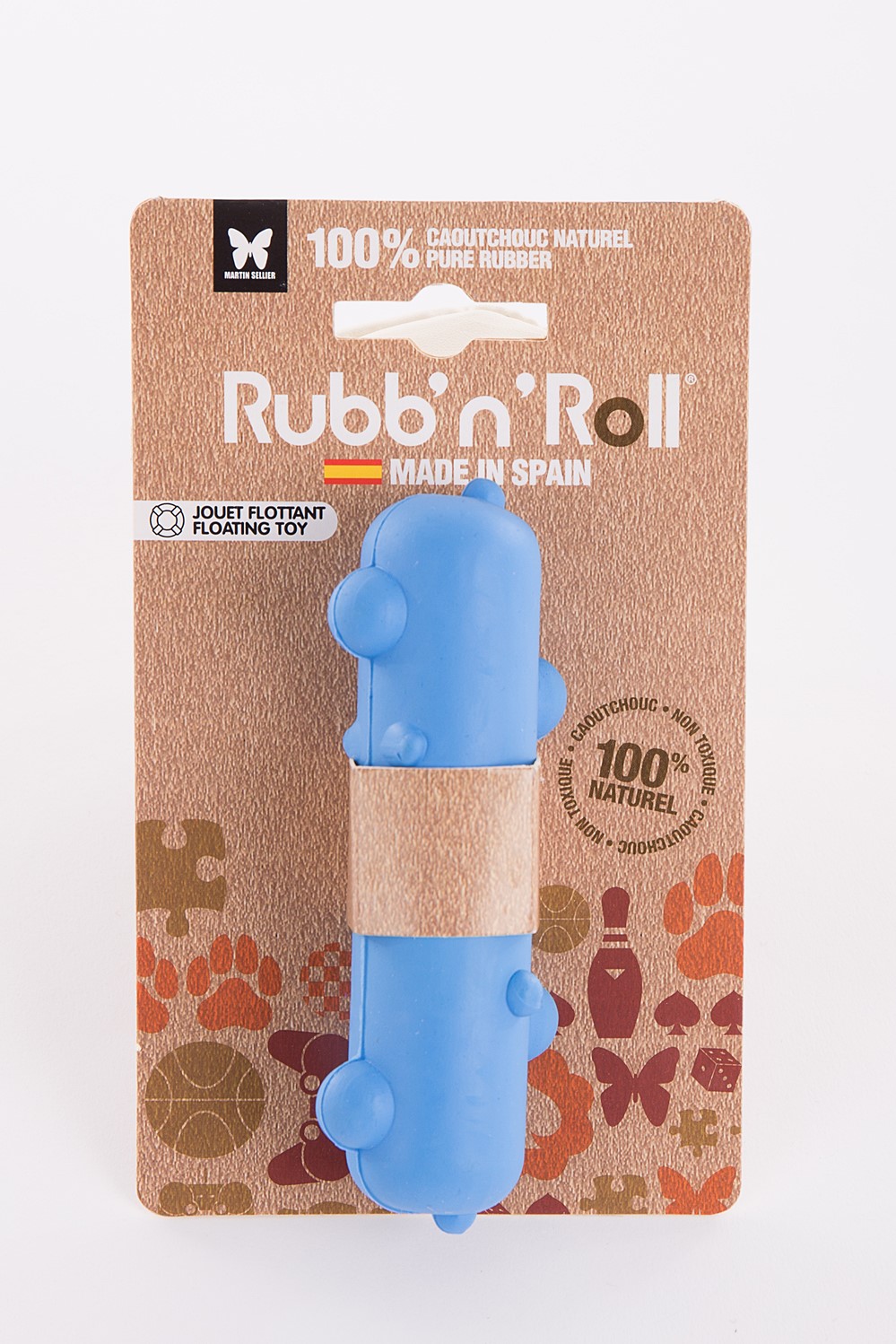 Jouet Rubb'n'roll stem bleu