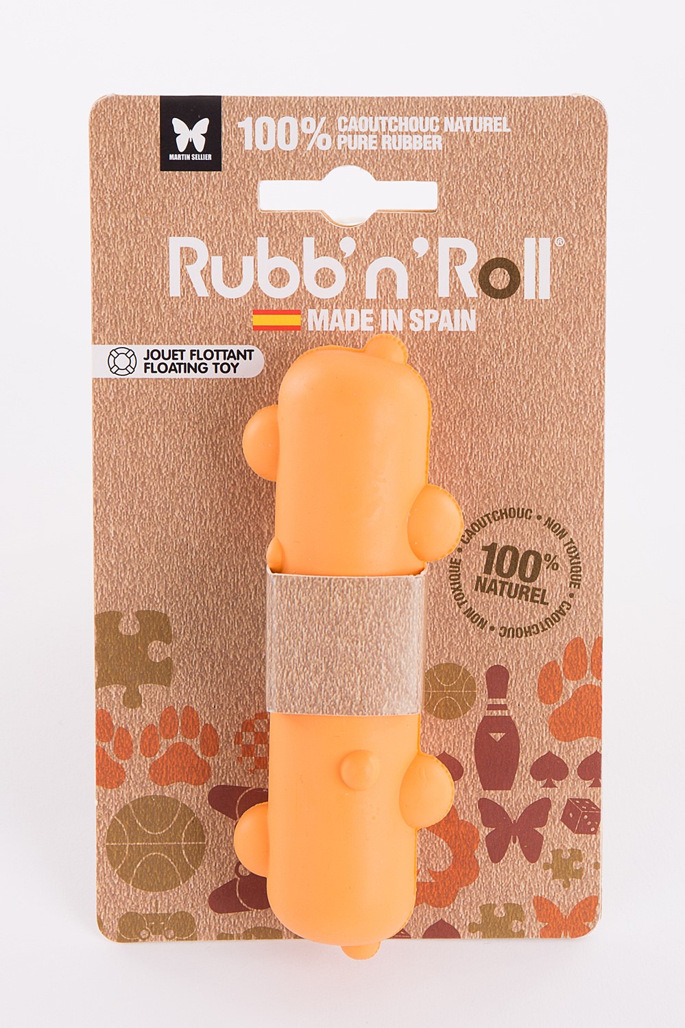 Jouet Rubb'n'roll stem orange