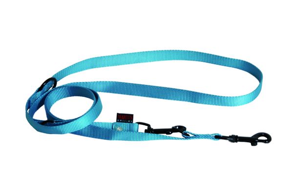 Laisse nylon 3p 20-200 turquoise