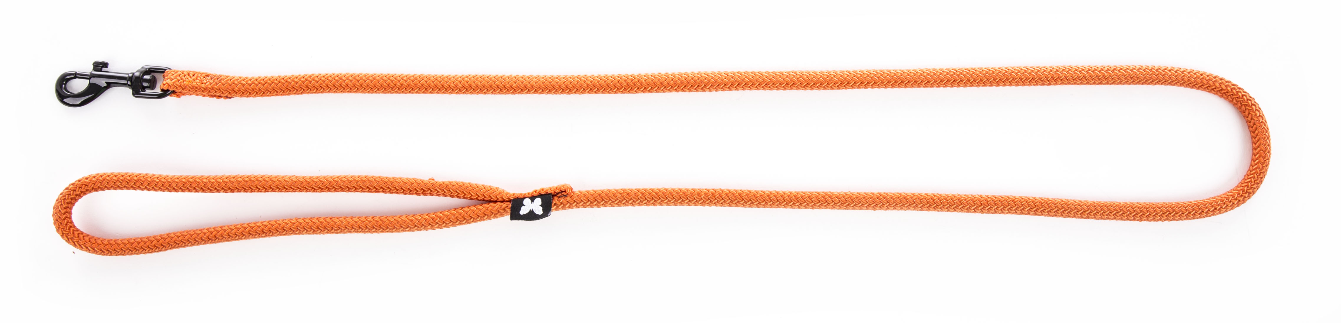 Laisse nylon rond 1m orange