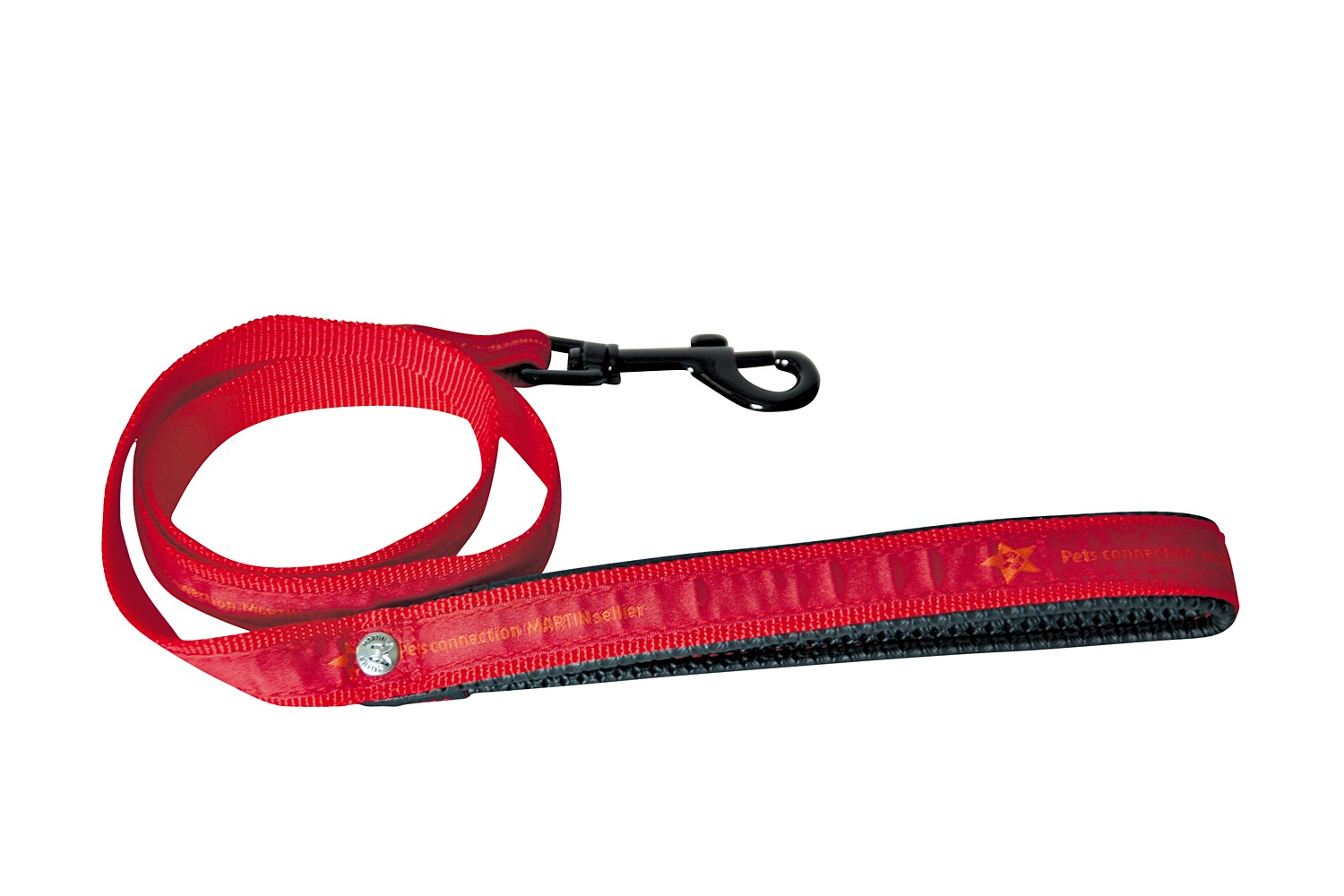 Laisse pets connection 10-100 rouge