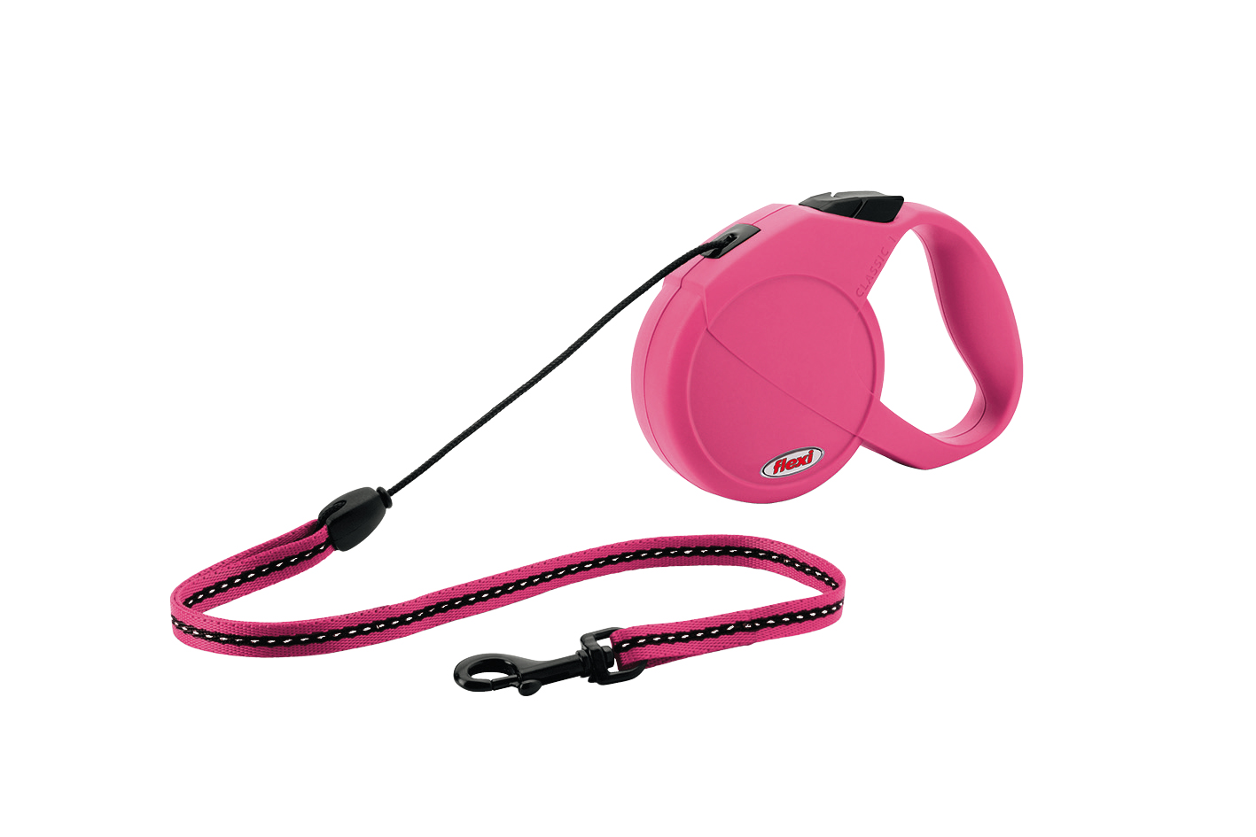 Laisse sangle Newclassic cord s 5m rose