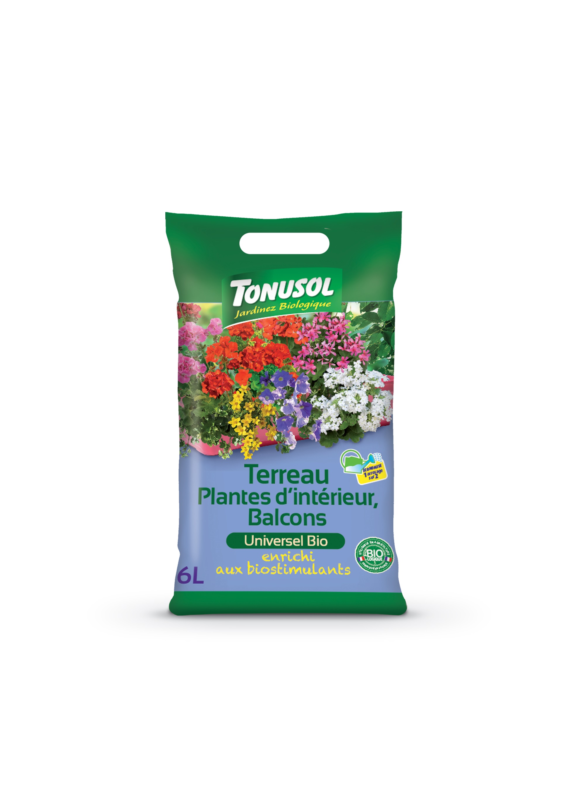 Terreau balcon plantes int tonusol 6 l